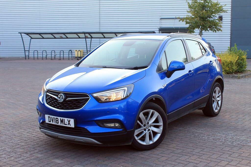 Vauxhall Mokka X 2018 Vauxhall Mokka X 1.4I Turbo Ecotec Active Suv Blue #3