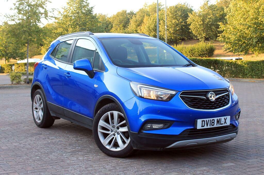 Vauxhall Mokka X 2018 Vauxhall Mokka X 1.4I Turbo Ecotec Active Suv Blue