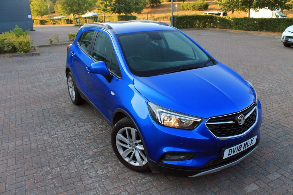 Vauxhall Mokka X 2018 Vauxhall Mokka X 1.4I Turbo Ecotec Active Suv Blue #6