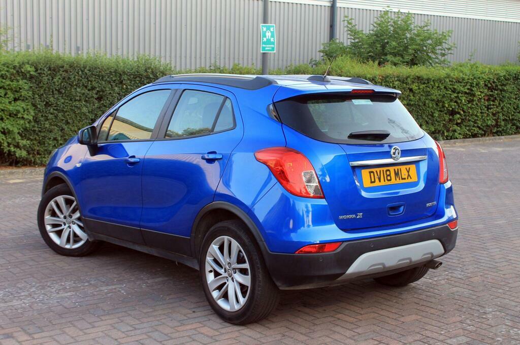 Vauxhall Mokka X 2018 Vauxhall Mokka X 1.4I Turbo Ecotec Active Suv Blue #4