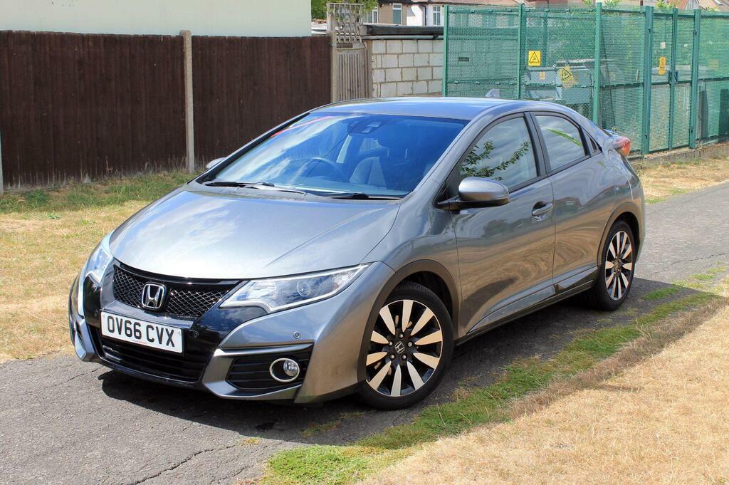 Honda Civic 2016 Honda Civic 1.4 I-vtec Se Plus Navi Pet Grey #3
