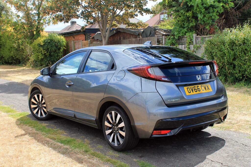 Honda Civic 2016 Honda Civic 1.4 I-vtec Se Plus Navi Pet Grey #4