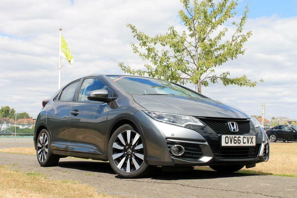Honda Civic 2016 Honda Civic 1.4 I-vtec Se Plus Navi Pet Grey #5