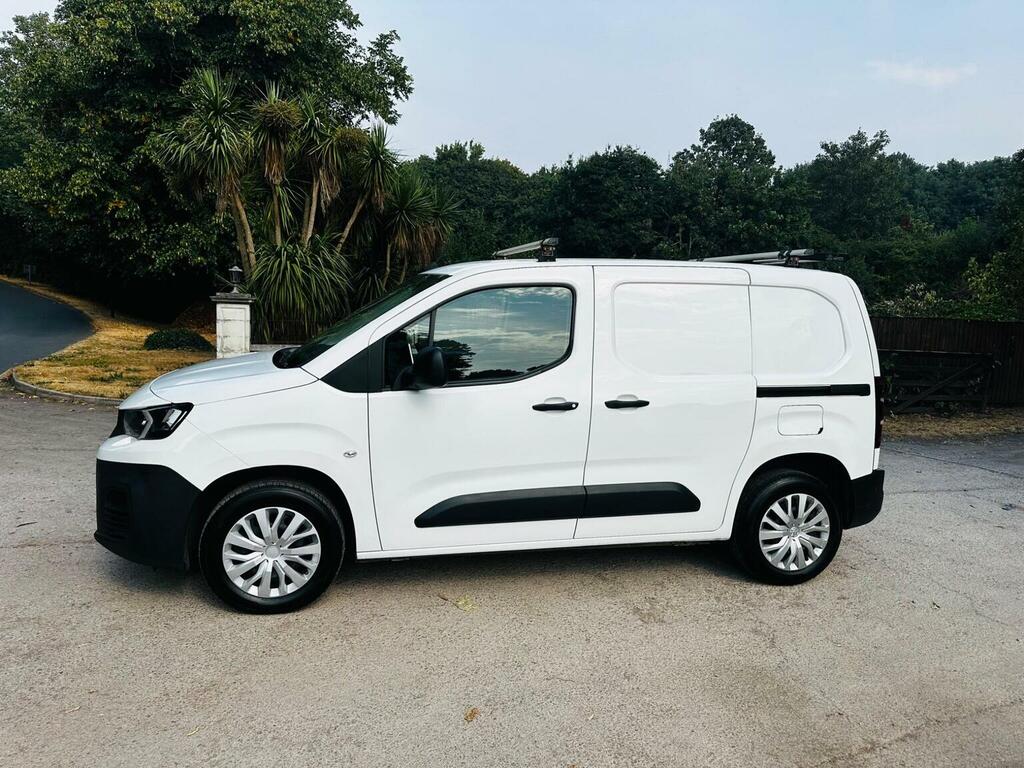 Peugeot Partner 1.5 Bluehdi 1000 Professional Standard Panel Van S White #6