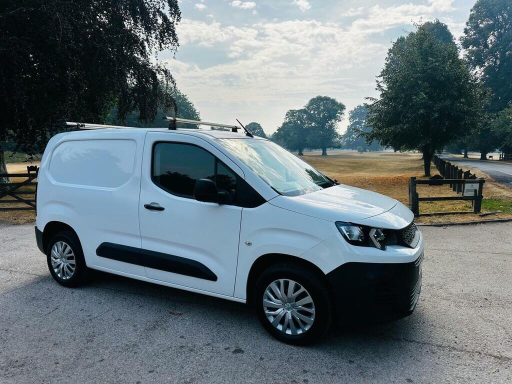 Peugeot Partner 1.5 Bluehdi 1000 Professional Standard Panel Van S White #2