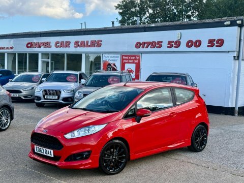 Ford Fiesta 1.0T Ecoboost Zetec Red