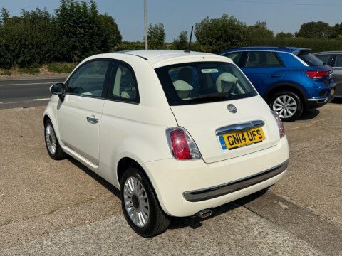 Fiat 500 1.2 Lounge Euro White #5