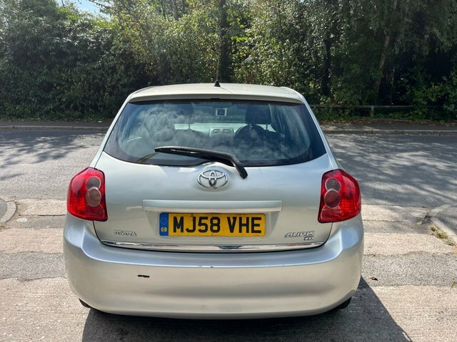 Toyota Auris 2009 1.6 Vvt-i Tr Hatchback 166 MJ58VHE Silver #6
