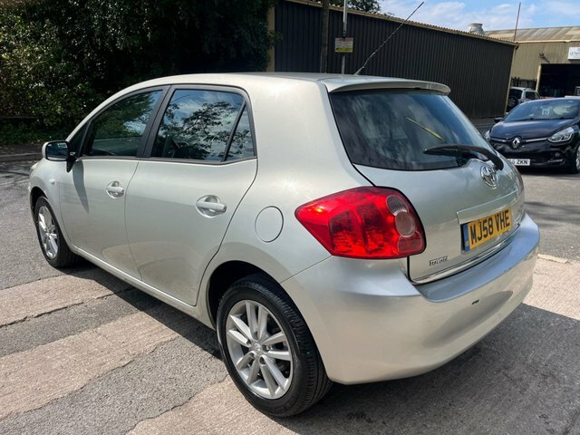 Toyota Auris 2009 1.6 Vvt-i Tr Hatchback 166 MJ58VHE Silver #5
