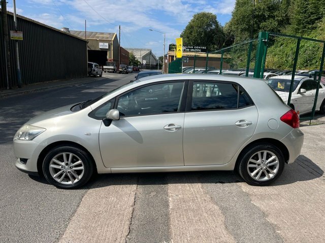 Toyota Auris 2009 1.6 Vvt-i Tr Hatchback 166 MJ58VHE Silver #4