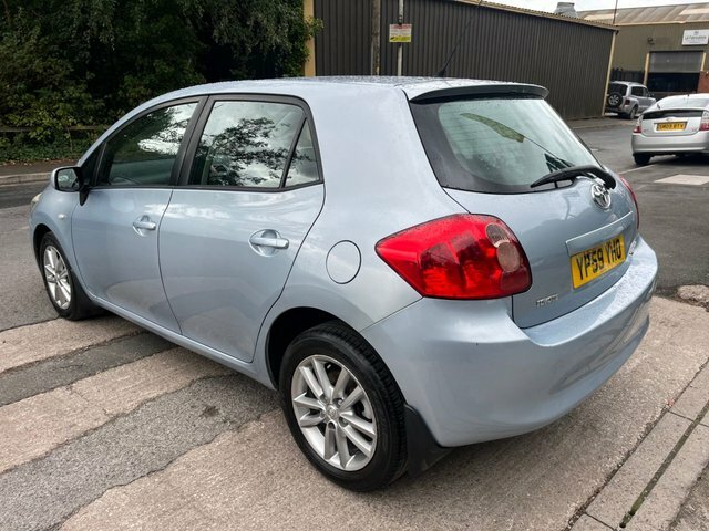 Toyota Auris 2009 1.4 D-4d Tr Hatchback 125 Blue #5