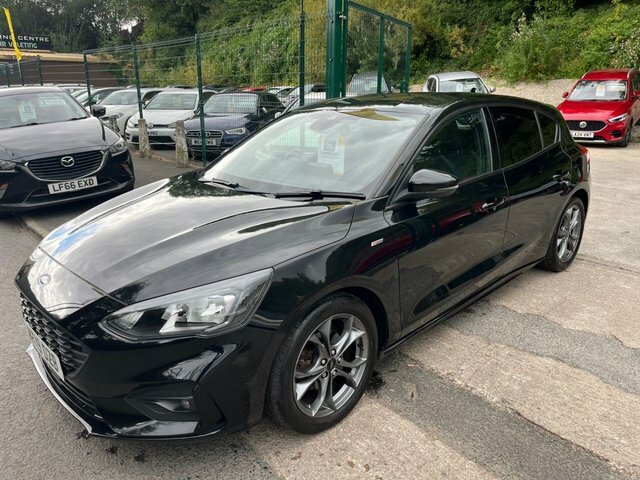 Ford Focus 2019 1.0T Ecoboost St-line Hatchback Ma Black #3