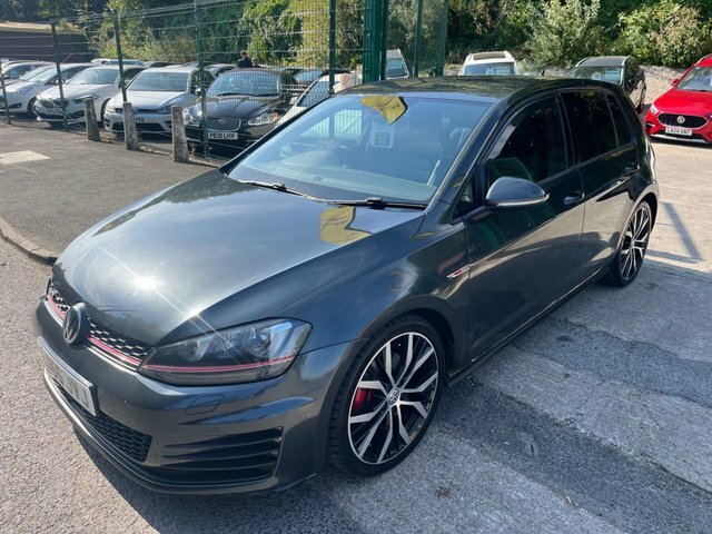 Volkswagen Golf 2017 2.0 Tsi Bluemotion Tech Gti Hatchback Pet Grey #3