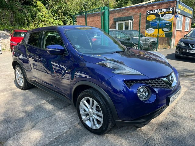 Nissan Juke 2015 1.6 Acenta Suv Xtron Euro 5 117 P Blue