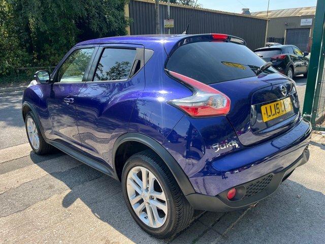 Nissan Juke 2015 1.6 Acenta Suv Xtron Euro 5 117 P Blue #5