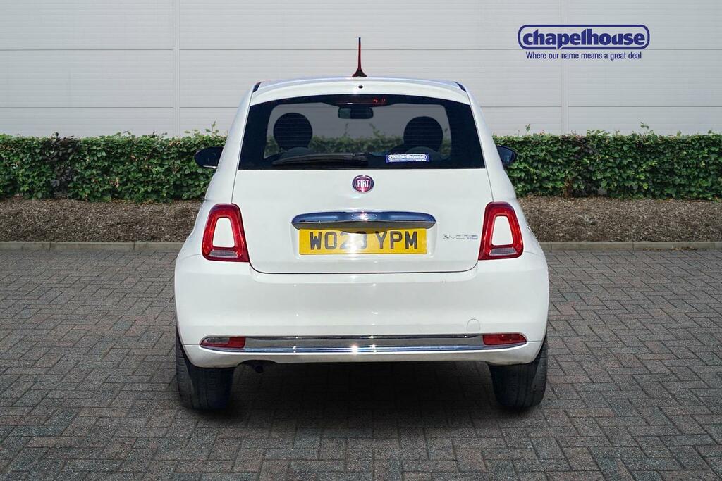 Fiat 500 Mhev 1.0 White #4