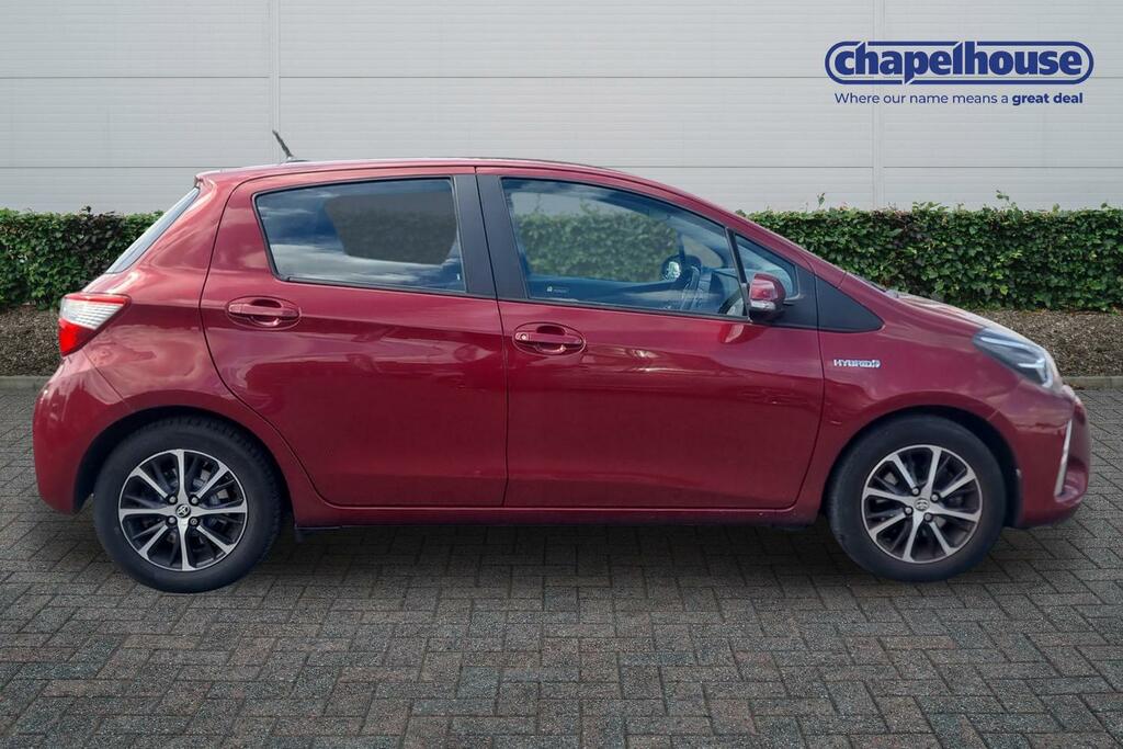 Toyota Yaris Icon Tech Vvt-i Hev Cvt 1.5 Red #2