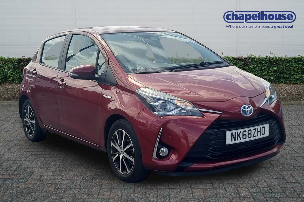 Toyota Yaris Icon Tech Vvt-i Hev Cvt 1.5 Red