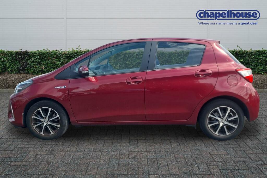 Toyota Yaris Icon Tech Vvt-i Hev Cvt 1.5 Red #6