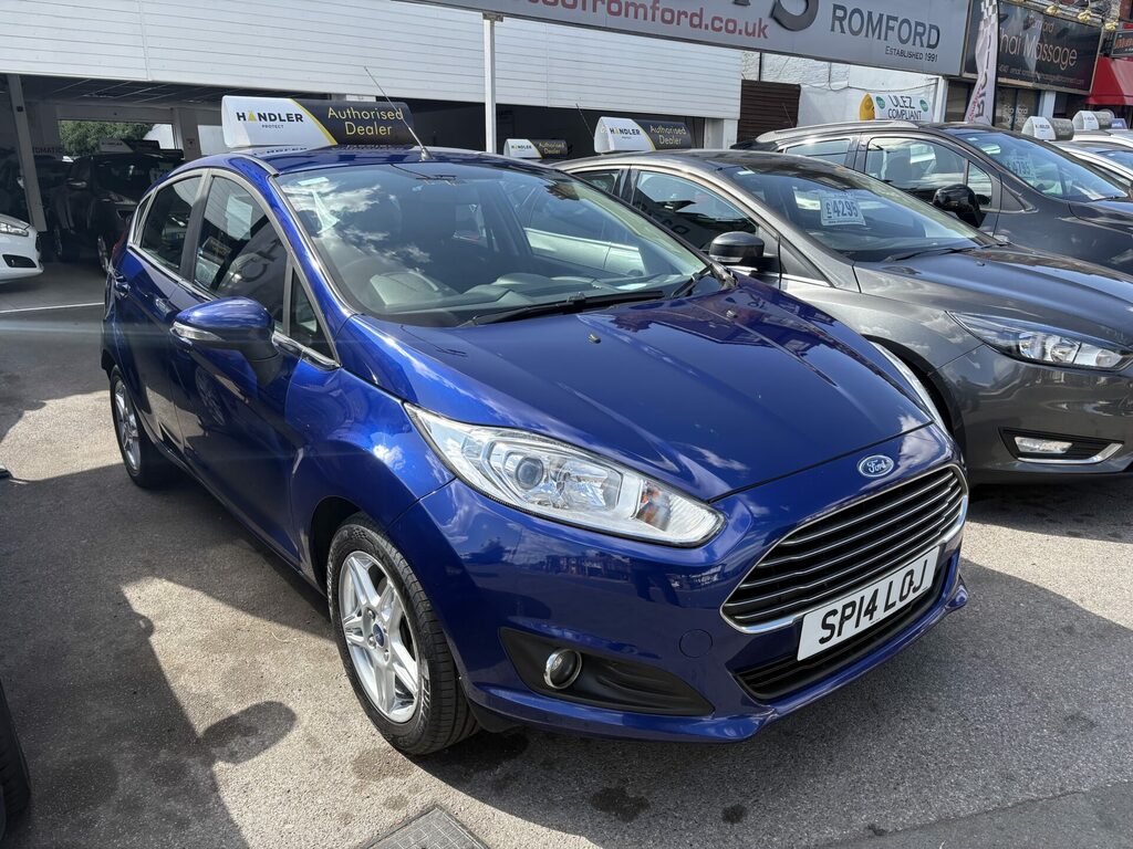 Ford Fiesta 1.0T Ecoboost Zetec SP14LOJ Blue #4