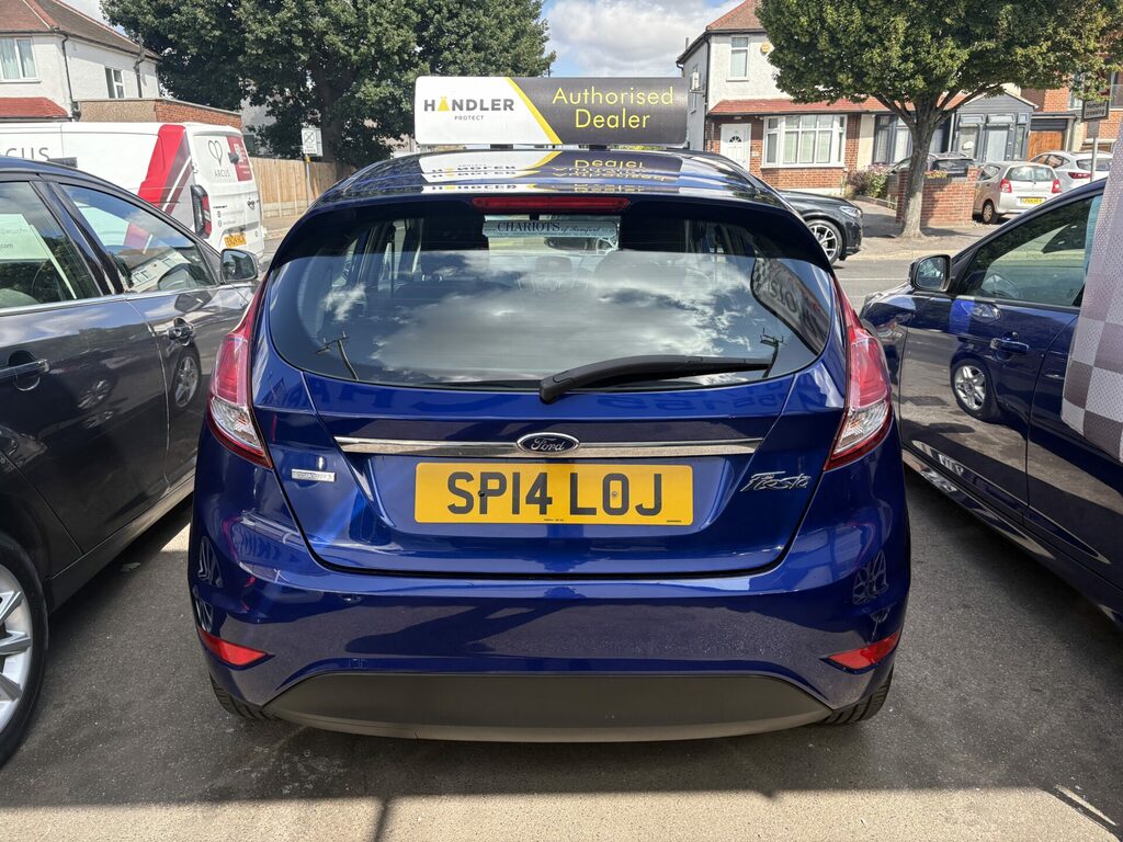 Ford Fiesta 1.0T Ecoboost Zetec SP14LOJ Blue #6