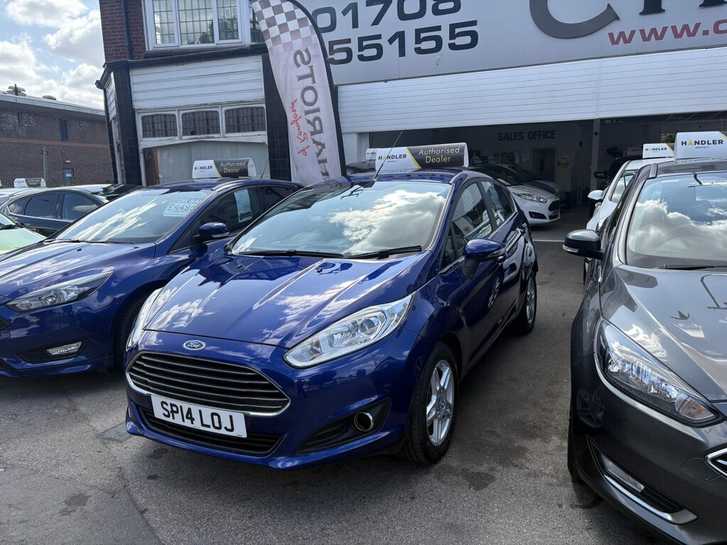 Ford Fiesta 1.0T Ecoboost Zetec SP14LOJ Blue #2