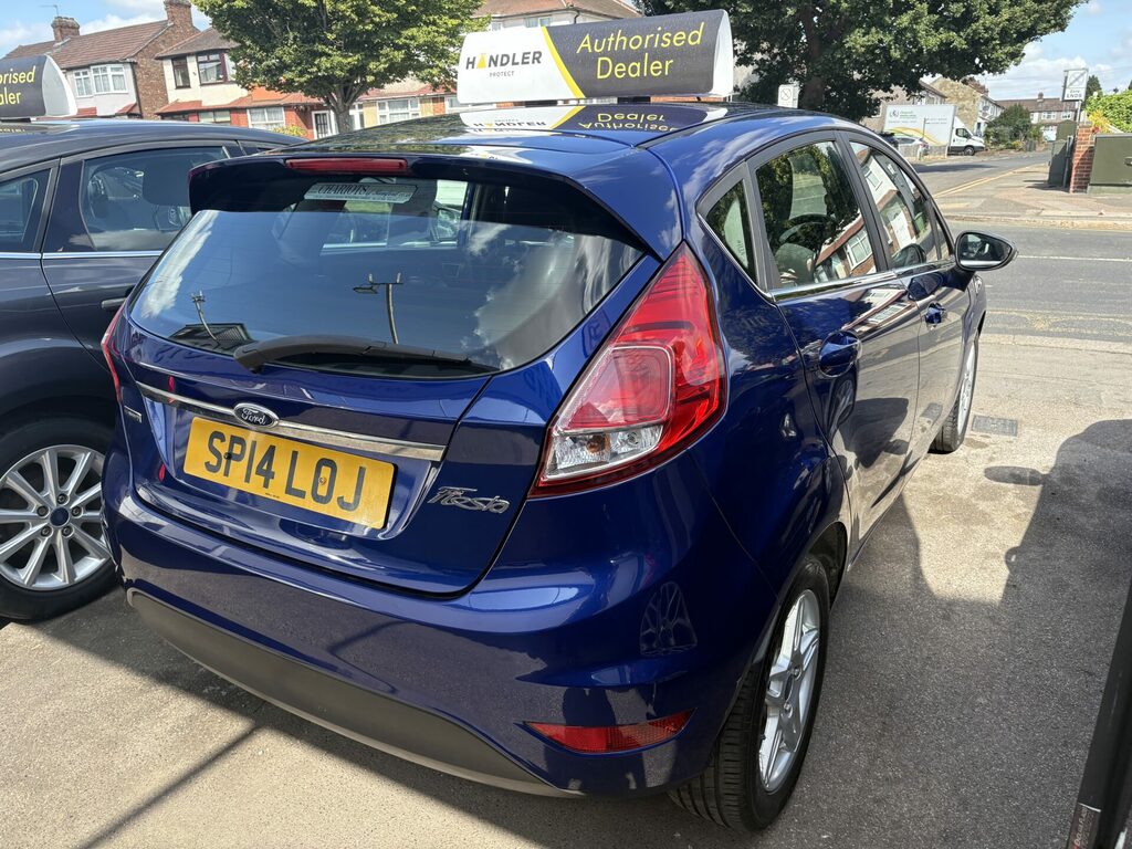 Ford Fiesta 1.0T Ecoboost Zetec SP14LOJ Blue #5