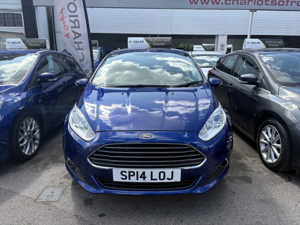 Ford Fiesta 1.0T Ecoboost Zetec SP14LOJ Blue #3