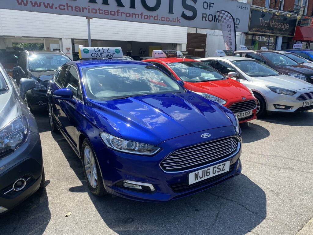 Ford Mondeo 1.5T Ecoboost Zetec Euro 6 WJ16GSZ Blue #3