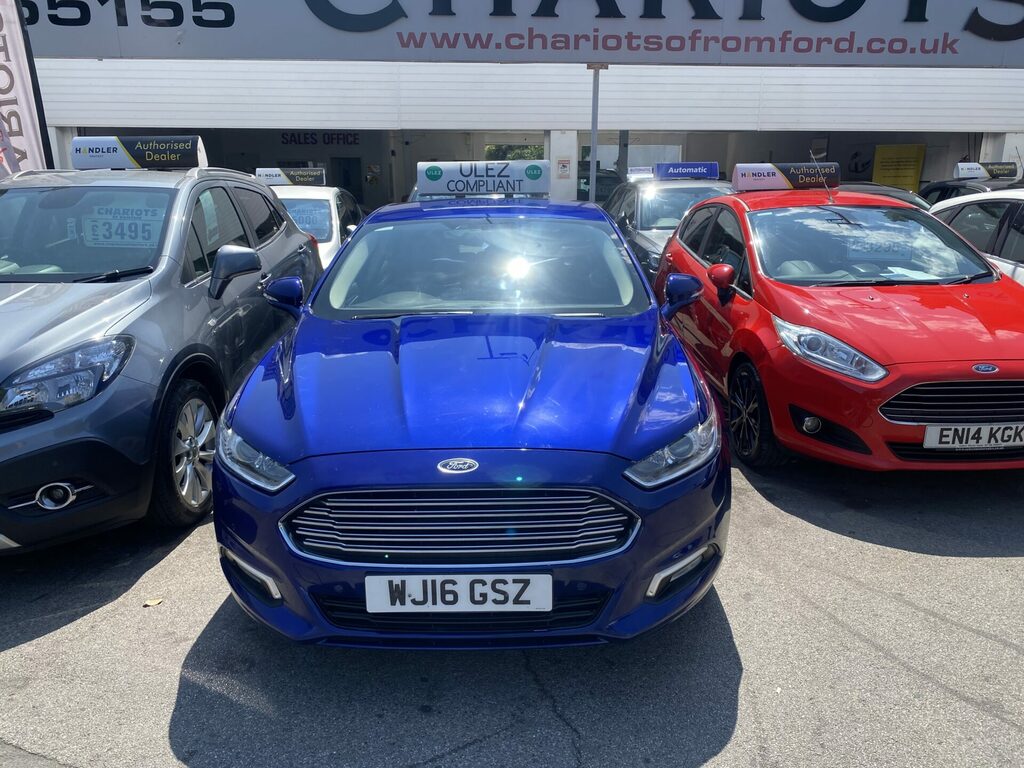 Ford Mondeo 1.5T Ecoboost Zetec Euro 6 WJ16GSZ Blue #2