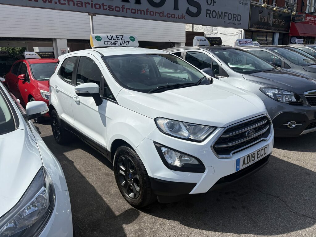 Ford Ecosport 1.0T Ecoboost Zetec White #3