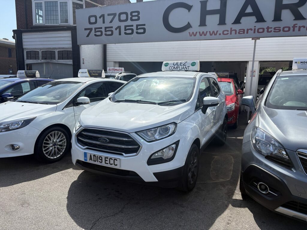 Ford Ecosport 1.0T Ecoboost Zetec White
