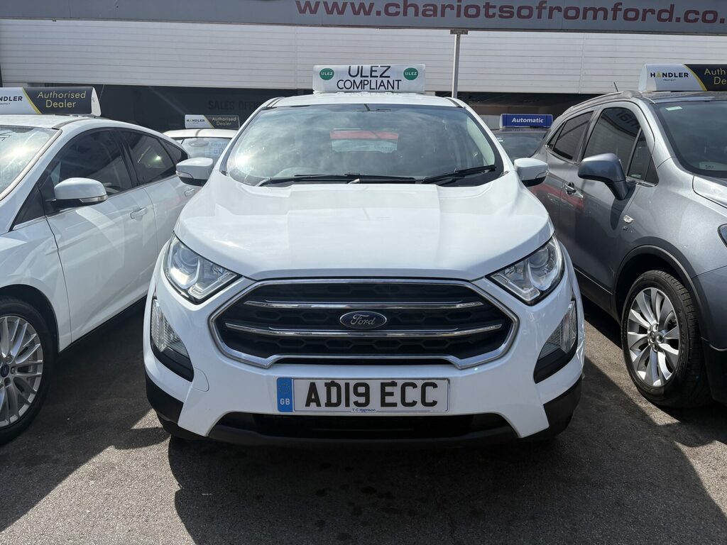 Ford Ecosport 1.0T Ecoboost Zetec White #2