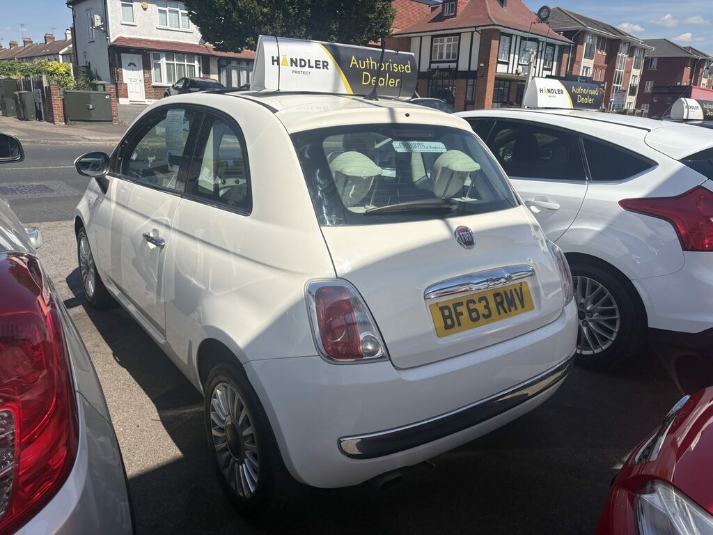 Fiat 500 1.2 Lounge Dualogic White #4
