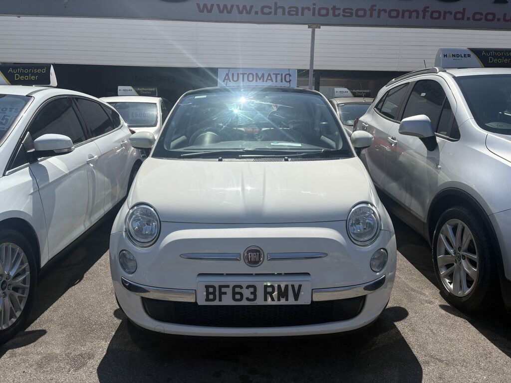 Fiat 500 1.2 Lounge Dualogic White