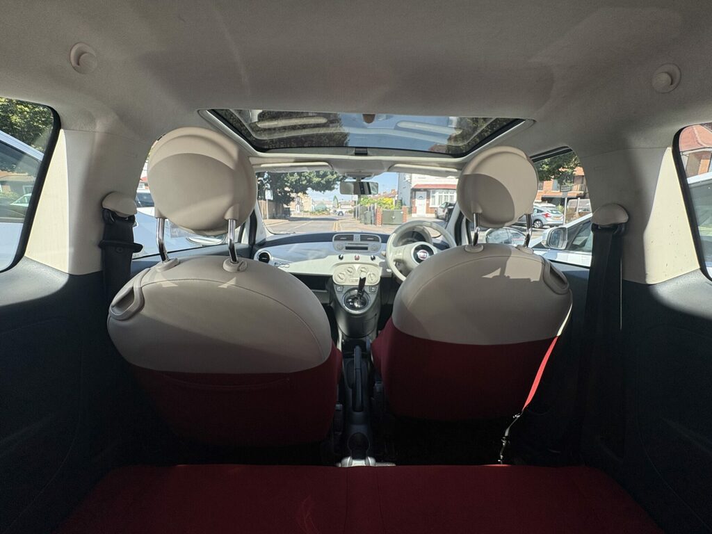 Fiat 500 1.2 Lounge Dualogic White #5