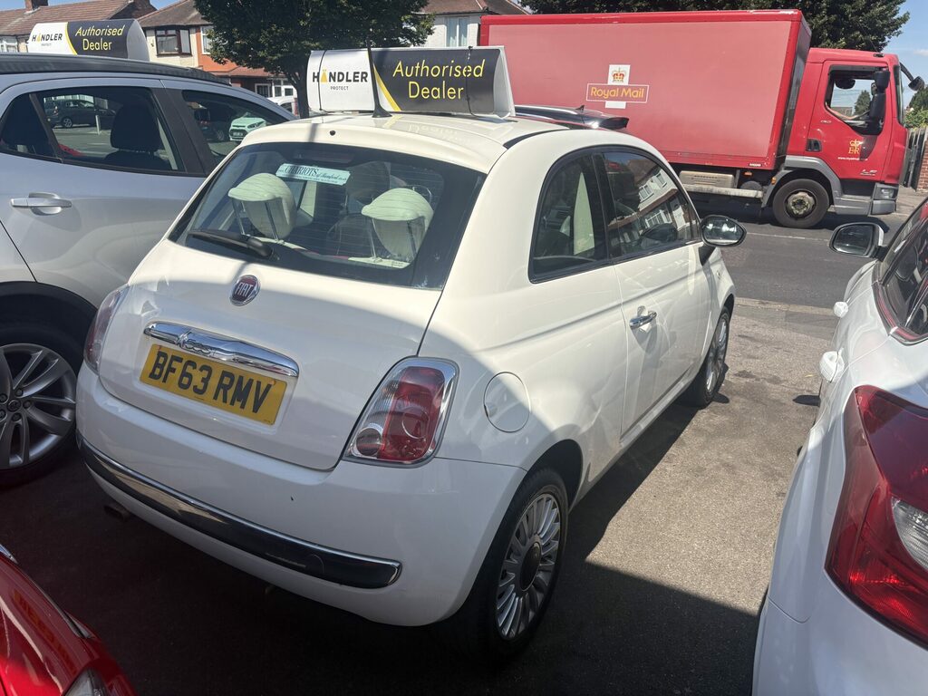 Fiat 500 1.2 Lounge Dualogic White #3
