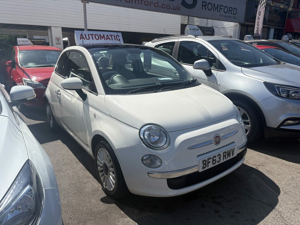 Fiat 500 1.2 Lounge Dualogic White #2