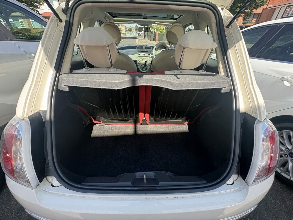Fiat 500 1.2 Lounge Dualogic White #6