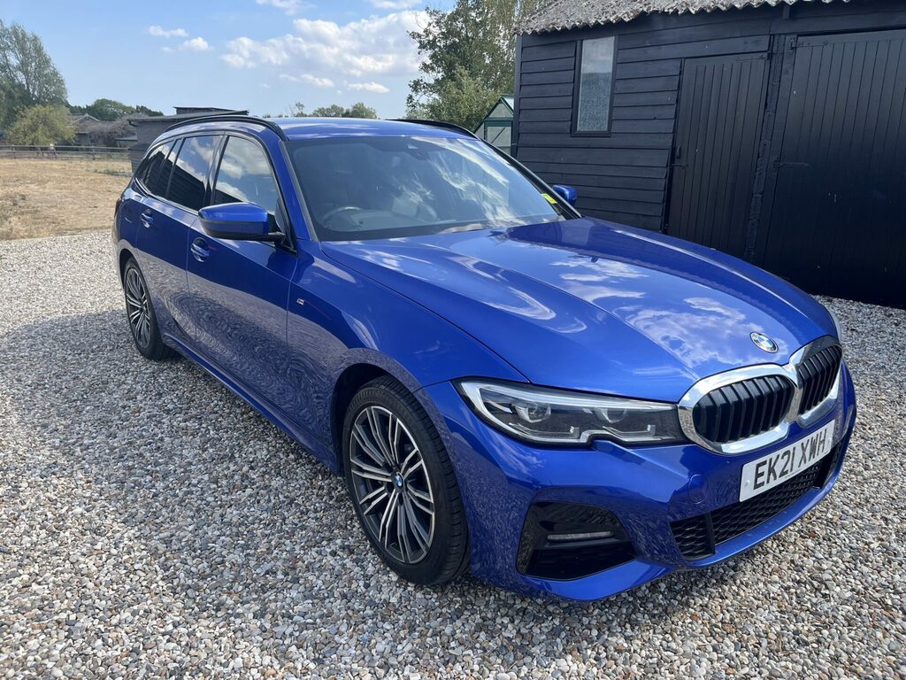 BMW 3 Series 2.0 330E M Sport Blue