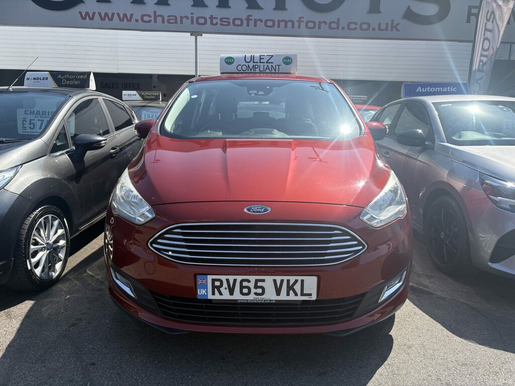 Ford C-Max 1.0T Ecoboost Titanium Euro 6 Red #2