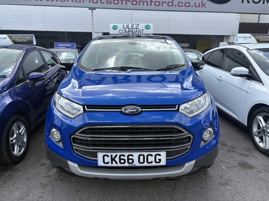 Ford Ecosport 1.0T Ecoboost Titanium S 2Wd Euro 6 Blue