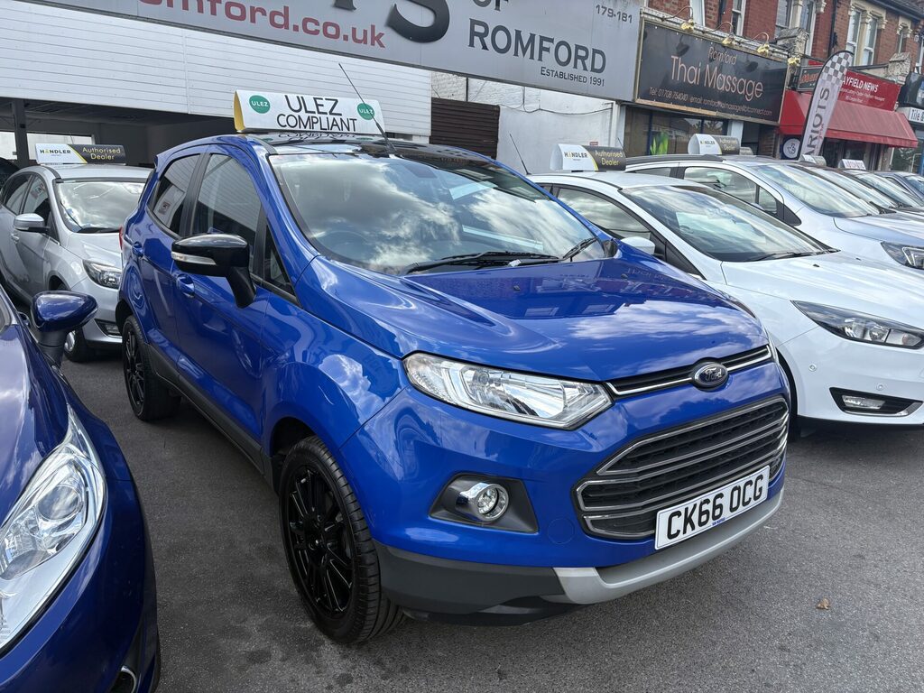 Ford Ecosport 1.0T Ecoboost Titanium S 2Wd Euro 6 Blue #2