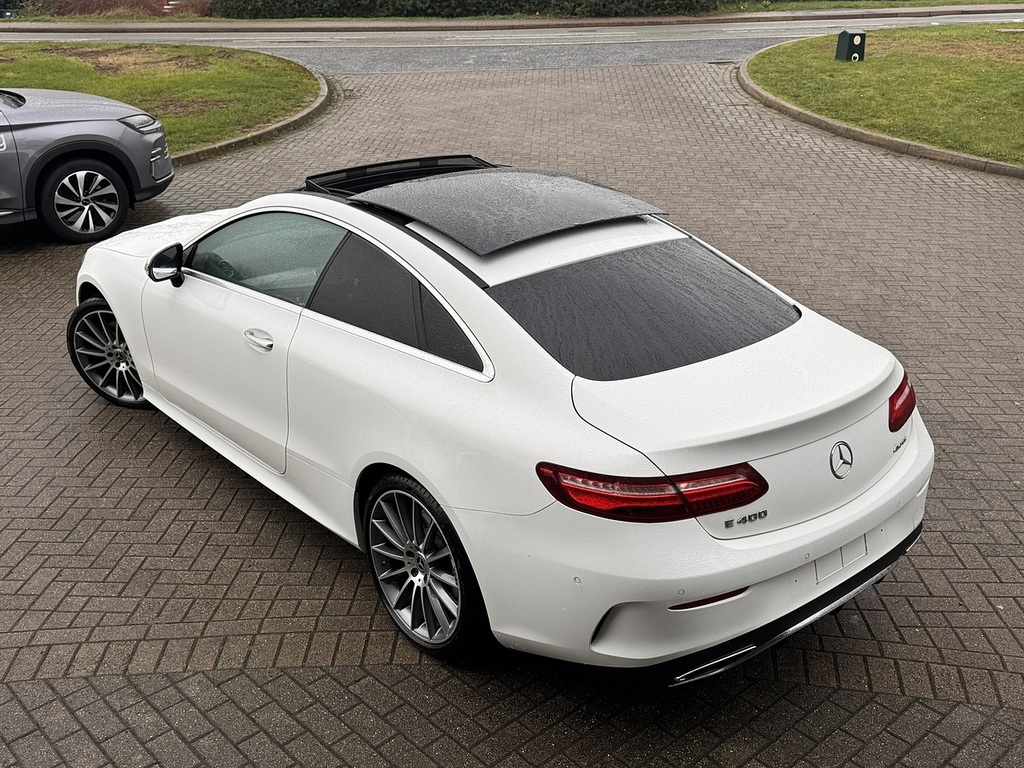 Mercedes-Benz E Class E400 V6 Amg Line White #5