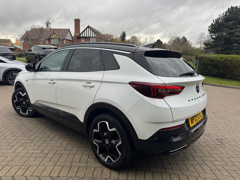 Vauxhall Grandland Turbo Elite White #5