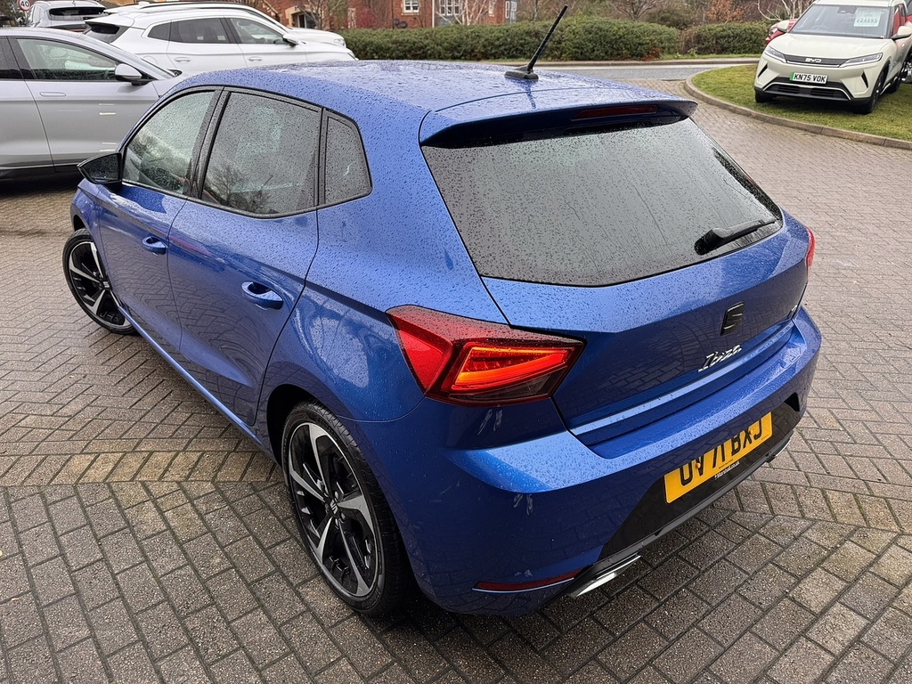 Seat Ibiza Tsi Fr Sport Blue #4