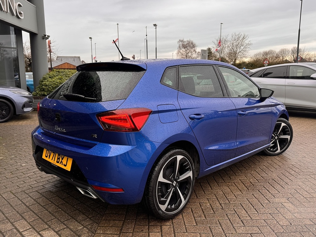 Seat Ibiza Tsi Fr Sport Blue #3