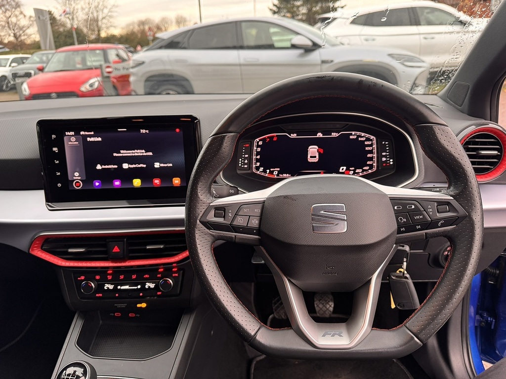 Seat Ibiza Tsi Fr Sport Blue #5