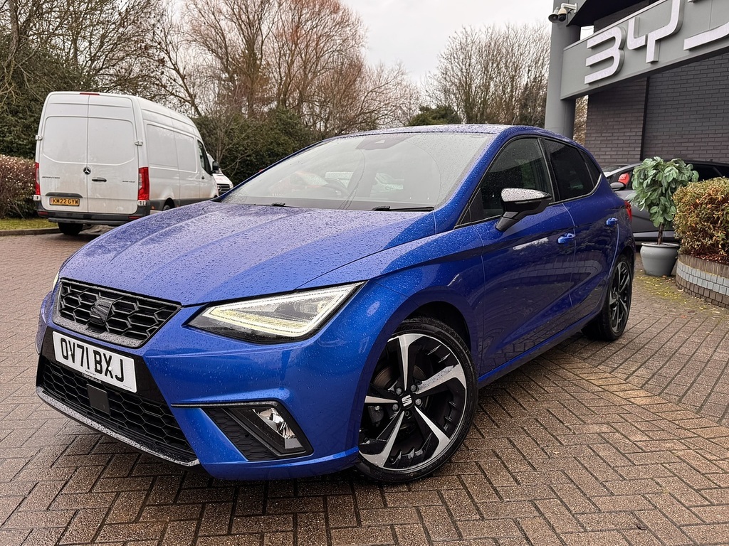 Seat Ibiza Tsi Fr Sport Blue #2