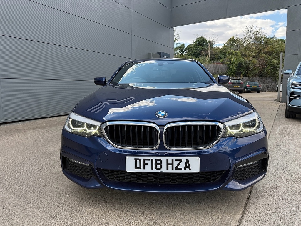 BMW 5 Series 540I M Sport Blue #3